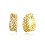 Earcuff Triplo Zirconias