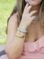 Pulseira pink Summer