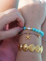 Pulseira blue Santorini