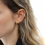 Argolas Mini Leaf Drops