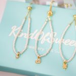 Pulseira Pérolas com trevo - Image 2