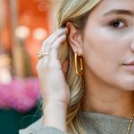 Brincos Rectangulares