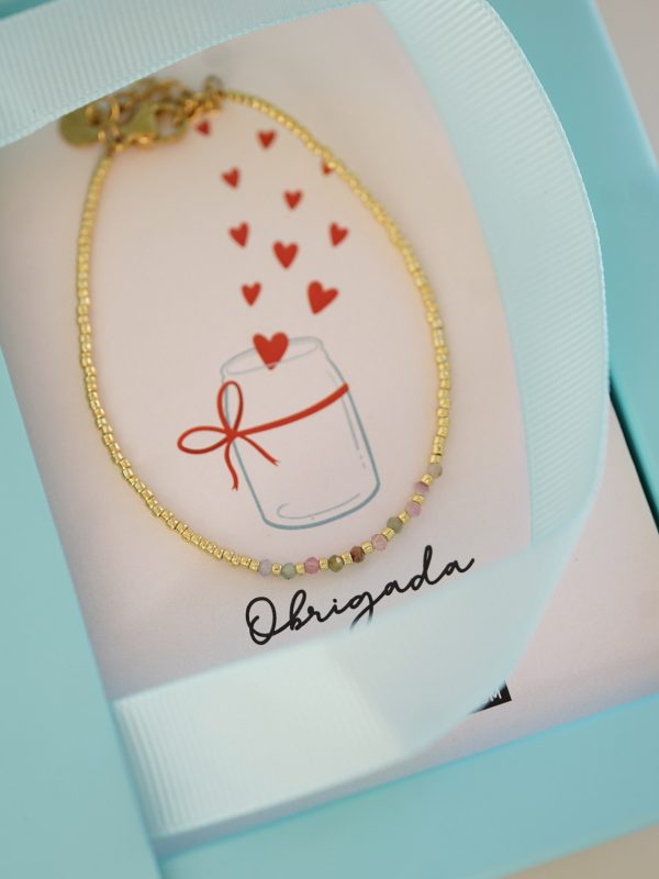Pulseira obrigada